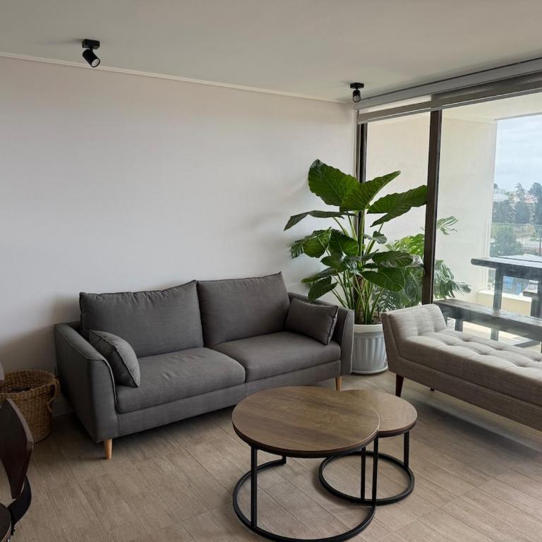 Departamento en Bosque de Montemar - Two-Bedroom Apartment with Terrace - 8