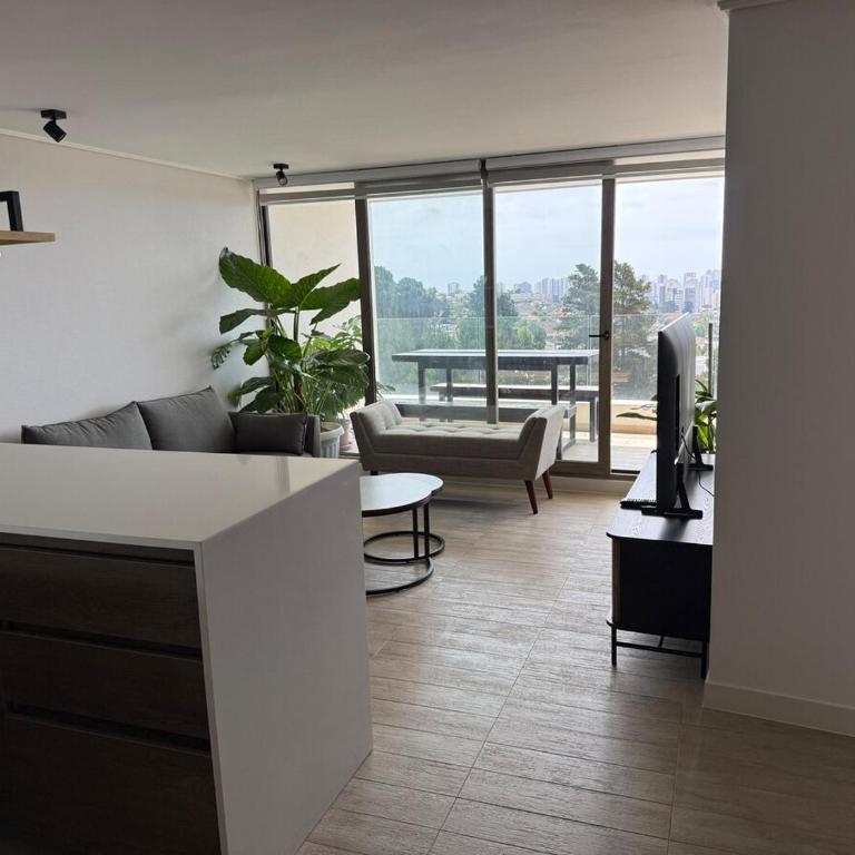 Departamento en Bosque de Montemar - Two-Bedroom Apartment with Terrace - 5