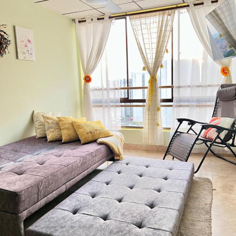 Apartamento 3 habitaciones cerca del Aeropuerto Matecaña Piscina y zonas recreativas Hasta 9 huéspedes - Three-Bedroom Apartment - 33