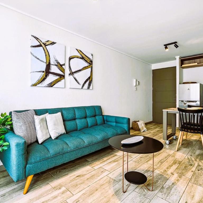 Condor Suites Executive Santiago Centro offers a terrace, barbecue, and Wi-Fi - Apartment with Terrace - 4
