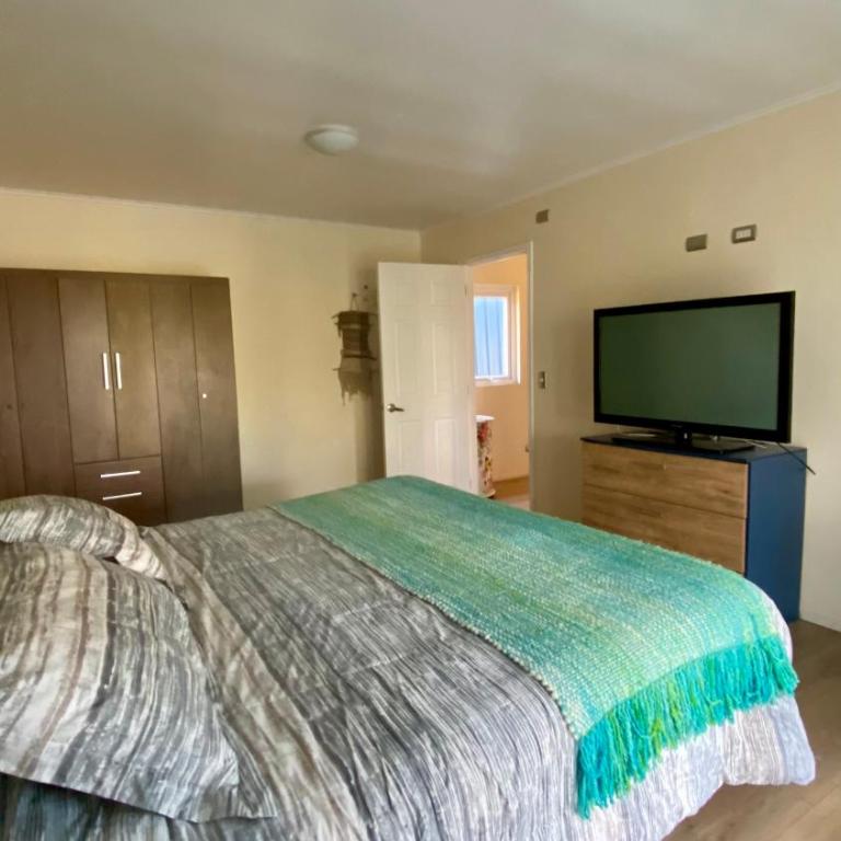 Cabaña con tinaja y vista al mar - Huellas de Pato, Puerto Montt - Three-Bedroom Apartment - 11