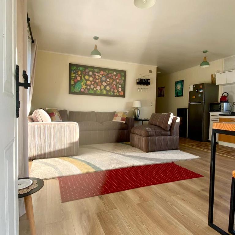 Cabaña con tinaja y vista al mar - Huellas de Pato, Puerto Montt - Three-Bedroom Apartment - 6