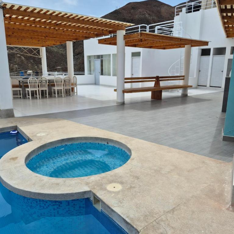 Casa Relax Completo Piscina, Terrazas y vista mar - Casa - 23