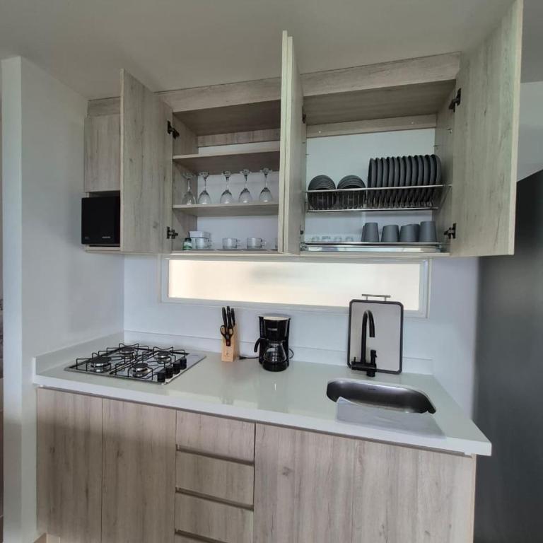 Apartasol Moderno bajo el Sol de Santa Fe - Two-Bedroom Apartment - 5