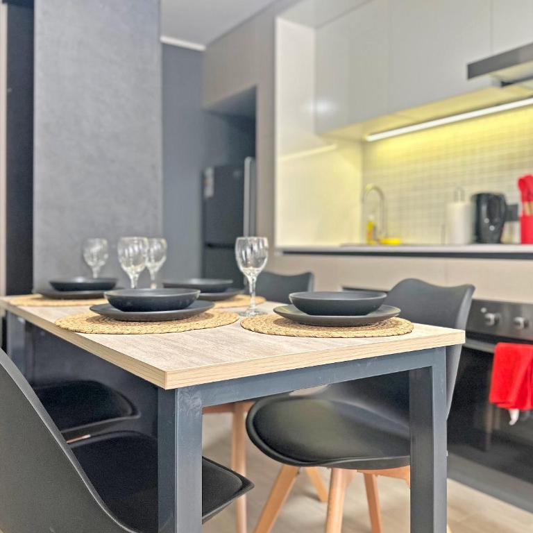 Terrace and grill, 24-hour security, wifi, bicycle parking, Supreme Court - Apartment with Balcony - 48