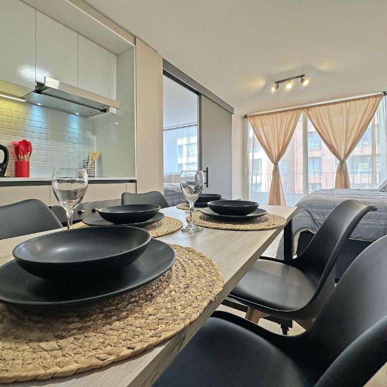Terrace and grill, 24-hour security, wifi, bicycle parking, Supreme Court - Apartment with Balcony - 50
