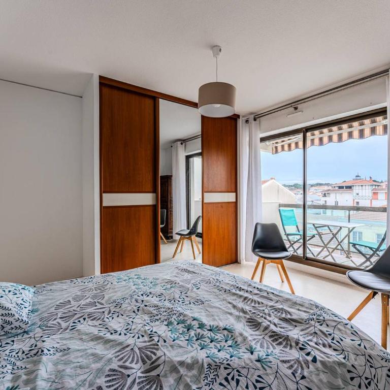 Appartement T3 spacieux avec parking, balcons, à 20m de la plage d'Arcachon - FR-1-433-152 - Appartement - 7