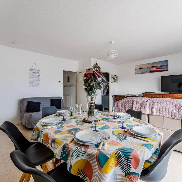 Appartement T3 spacieux avec parking, balcons, à 20m de la plage d'Arcachon - FR-1-433-152 - Appartement - 8