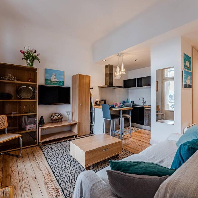Arcachon Centre: T2 à 20m de la plage avec parking - FR-1-433-153 - Apartamento - 3