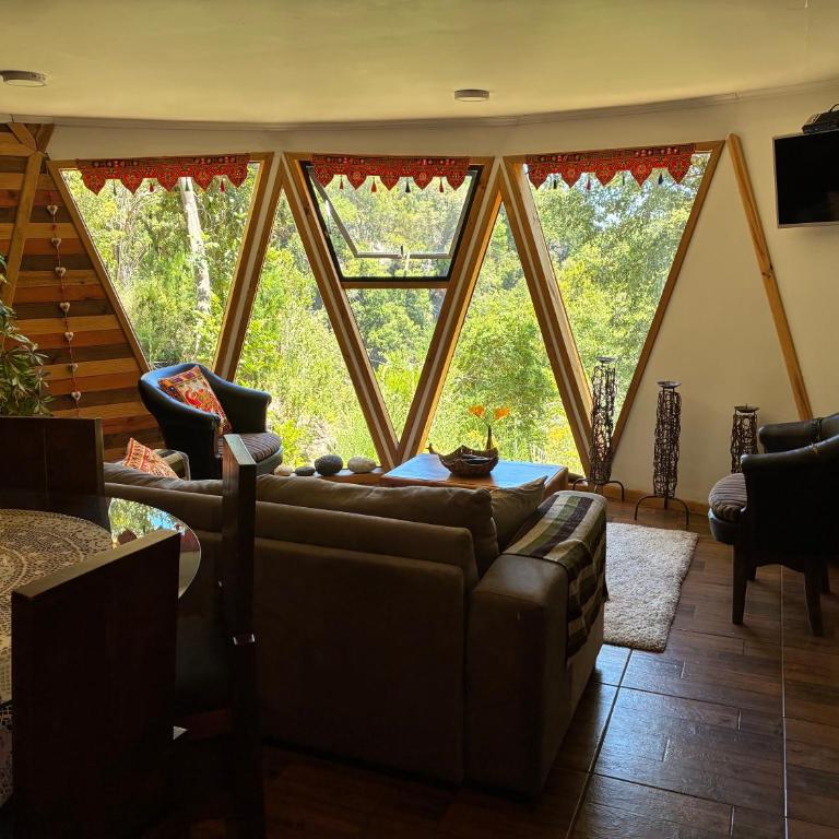 Domoñikemen, los Lleuques, termas de chillan - Two-Bedroom House - 4