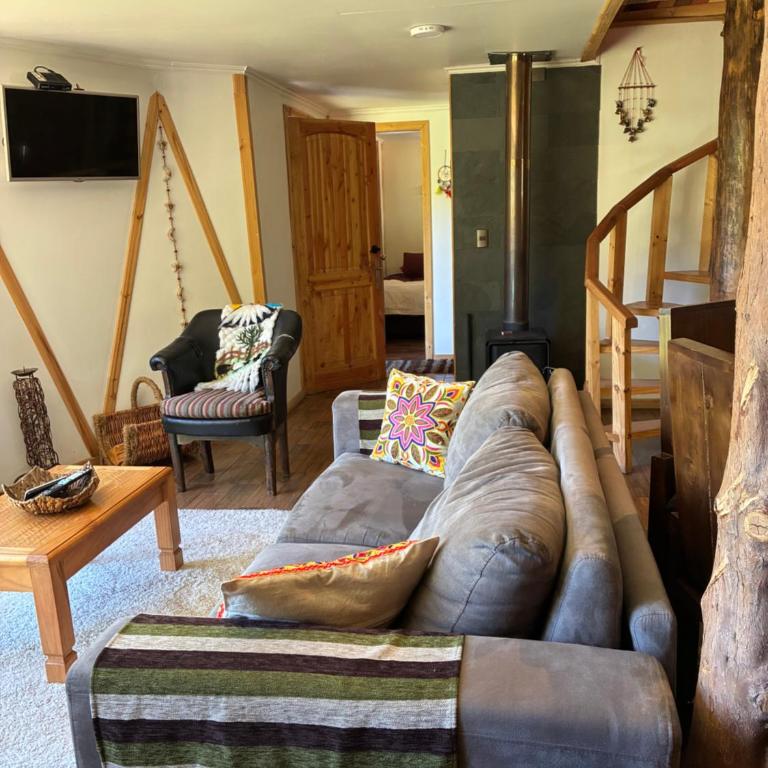 Domoñikemen, los Lleuques, termas de chillan - Two-Bedroom House - 9