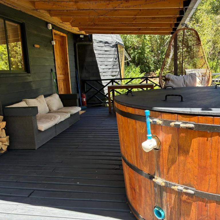 Domoñikemen, los Lleuques, termas de chillan - Two-Bedroom House - 42