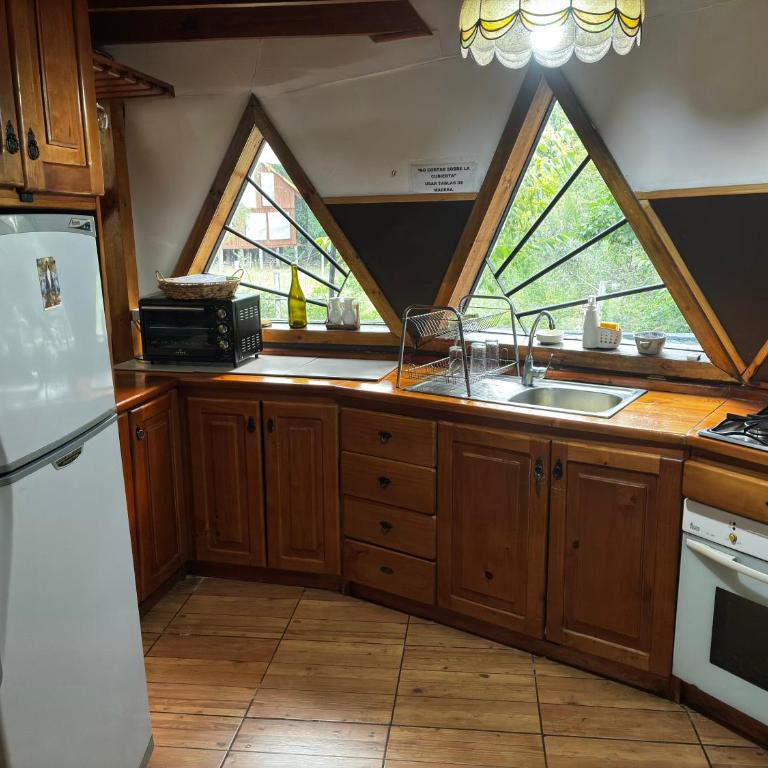 Lodge Domoñikemen, los Lleuques, termas de Chillán - Two-Bedroom House - 6