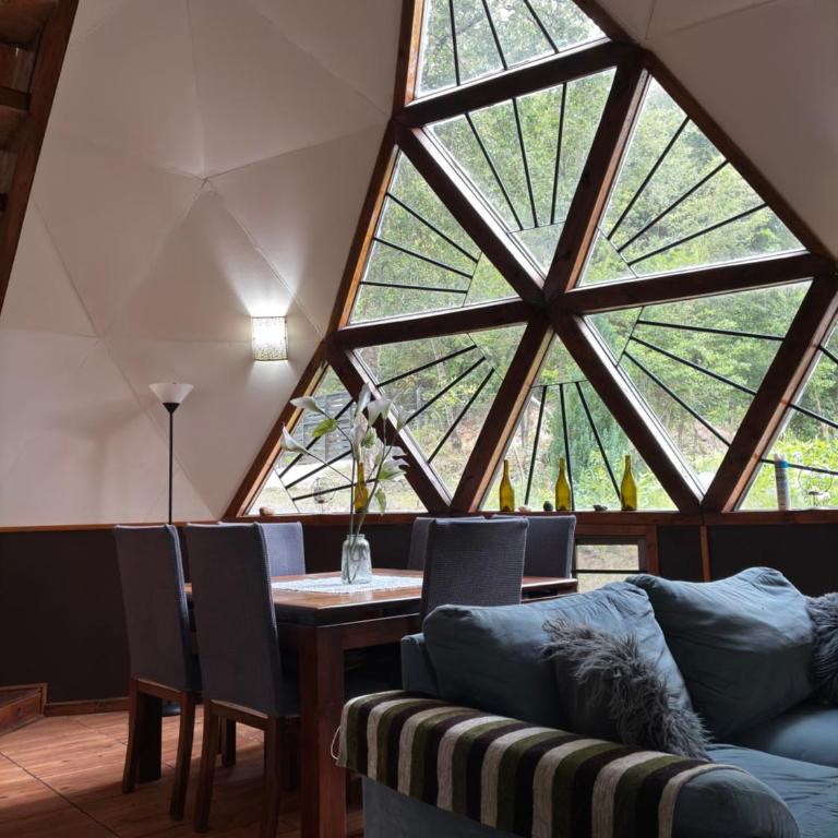 Lodge Domoñikemen, los Lleuques, termas de Chillán - Two-Bedroom House - 34