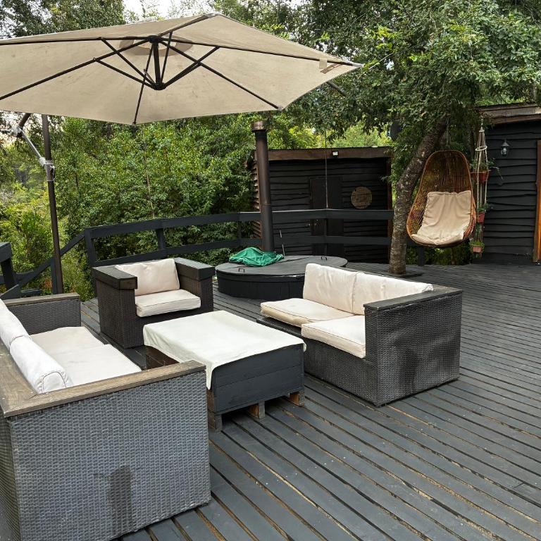 Lodge Domoñikemen, los Lleuques, termas de Chillán - Two-Bedroom House - 41