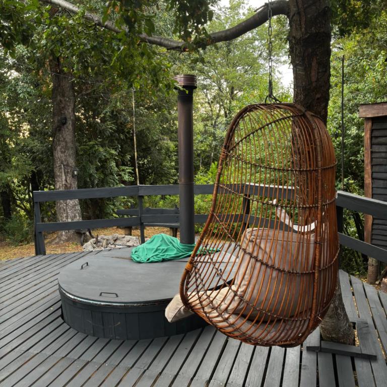 Lodge Domoñikemen, los Lleuques, termas de Chillán - Two-Bedroom House - 43