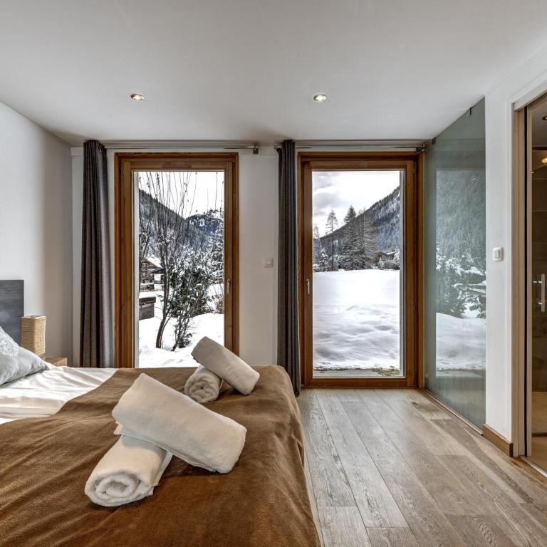 Chosalets - Chalet 200m2 Cheminee Jacuzzi Sauna Vues - Chalet - 3