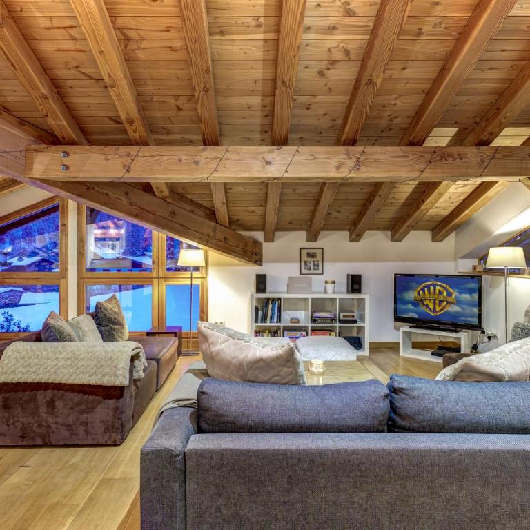 Chosalets - Chalet 200m2 Cheminee Jacuzzi Sauna Vues - Chalet - 8