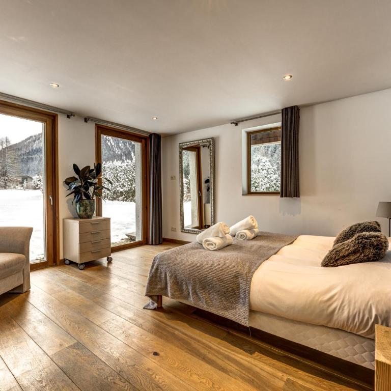 Chosalets - Chalet 200m2 Cheminee Jacuzzi Sauna Vues - Chalet - 4