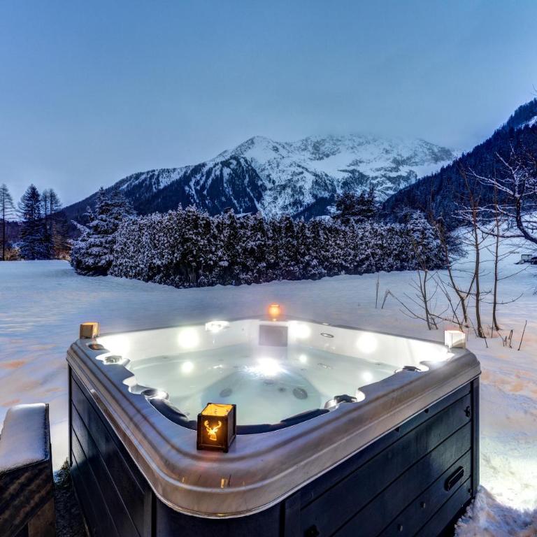 Chosalets - Chalet 200m2 Cheminee Jacuzzi Sauna Vues - Chalet - 11