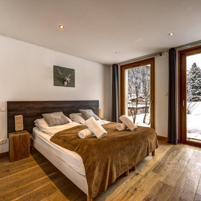 Chosalets - Chalet 200m2 Cheminee Jacuzzi Sauna Vues - Chalet - 12