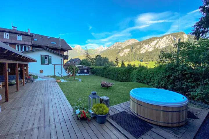 Family B&B Le Vieux Chalet - Apartment mit 2 Schlafzimmern und Bergblick - 1