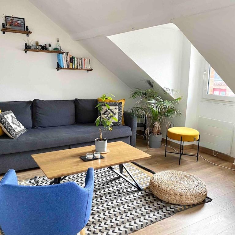 Bel appartement de charme, calme au centre ville MH - Apartment mit 1 Schlafzimmer - 6