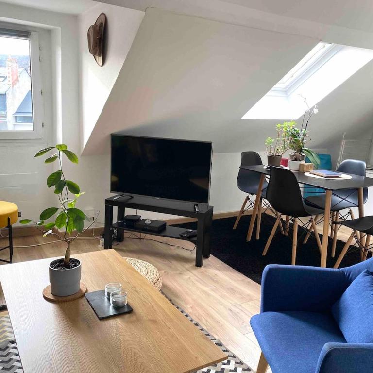 Bel appartement de charme, calme au centre ville MH - Apartment mit 1 Schlafzimmer - 15