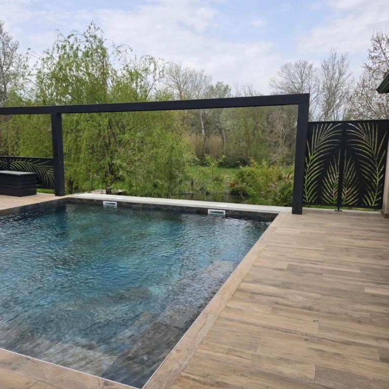 Un petit coin de Bali avec SPA et piscine privés - Maison 1 Chambre - 7