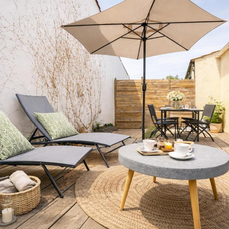Jolie maison rénovée et décorée avec goût à la Chaume 4 pers - Ferienhaus - 1