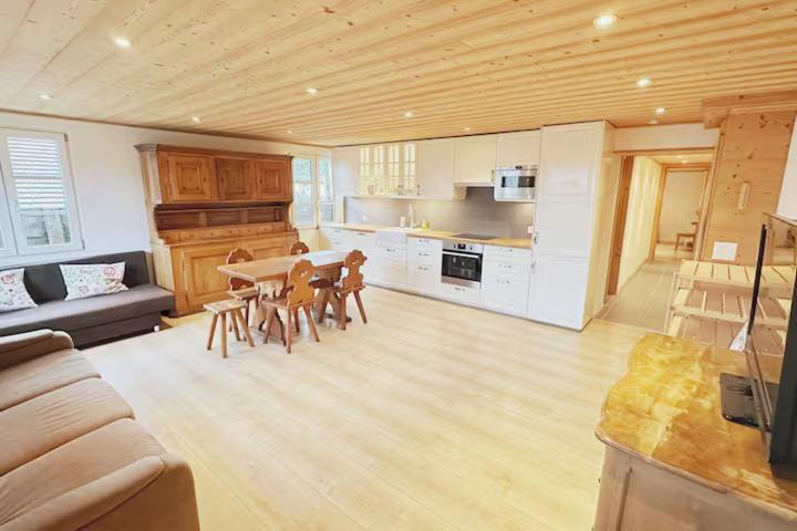 Family B&B Le Vieux Chalet - Apartment mit Blick auf die Berge - 4
