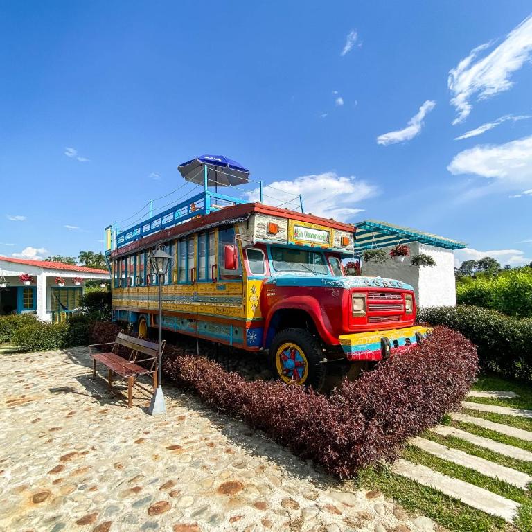LA QUERENDONA - Alojamiento cafetero - Quadruple Room with Private External Bathroom - 1