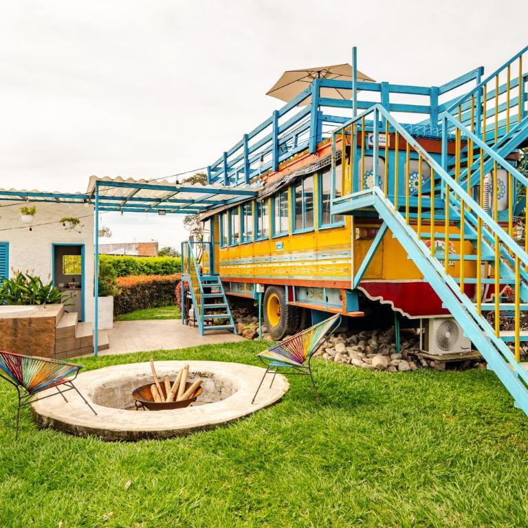 LA QUERENDONA - Alojamiento cafetero - Quadruple Room with Private External Bathroom - 4