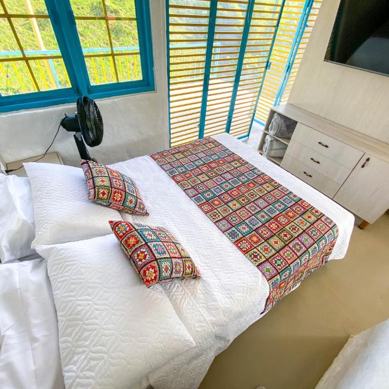 LA QUERENDONA - Alojamiento cafetero - Quadruple Room with Mountain View - 18