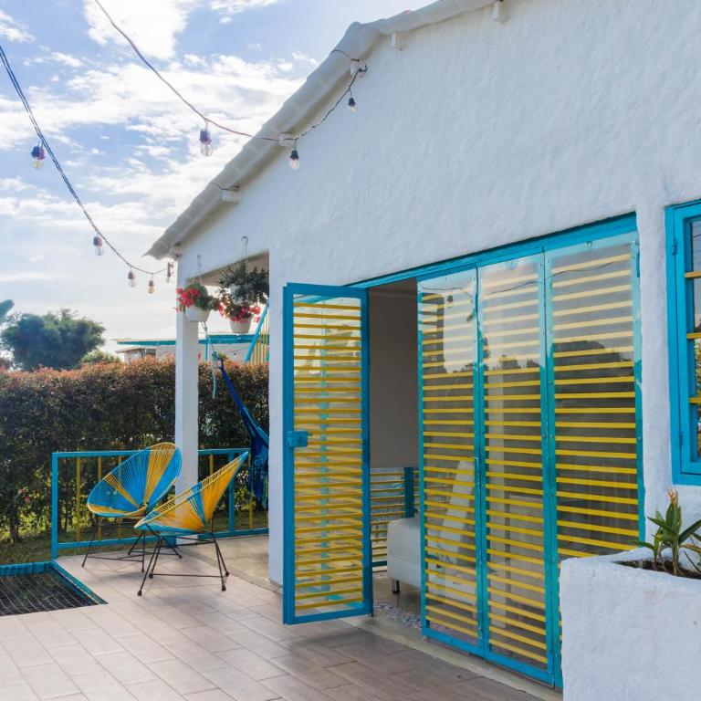LA QUERENDONA - Alojamiento cafetero - Quadruple Room with Mountain View - 31