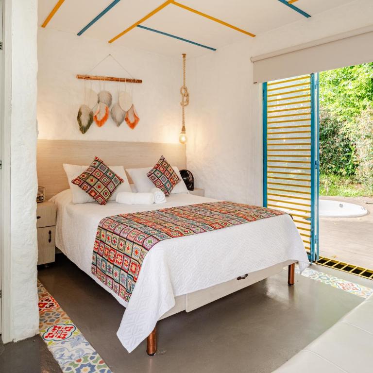 LA QUERENDONA - Alojamiento cafetero - Quadruple Room with Bathroom - 2