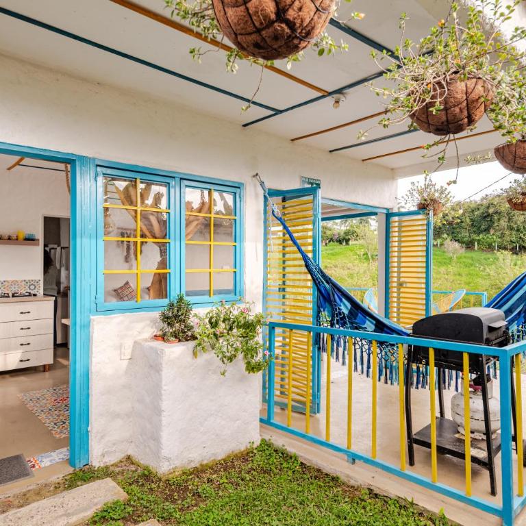 LA QUERENDONA - Alojamiento cafetero - Quadruple Room with Mountain View - 30