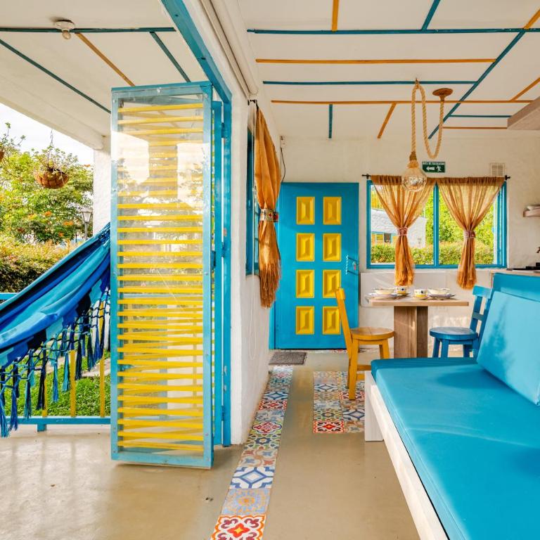 LA QUERENDONA - Alojamiento cafetero - Quadruple Room with Mountain View - 9
