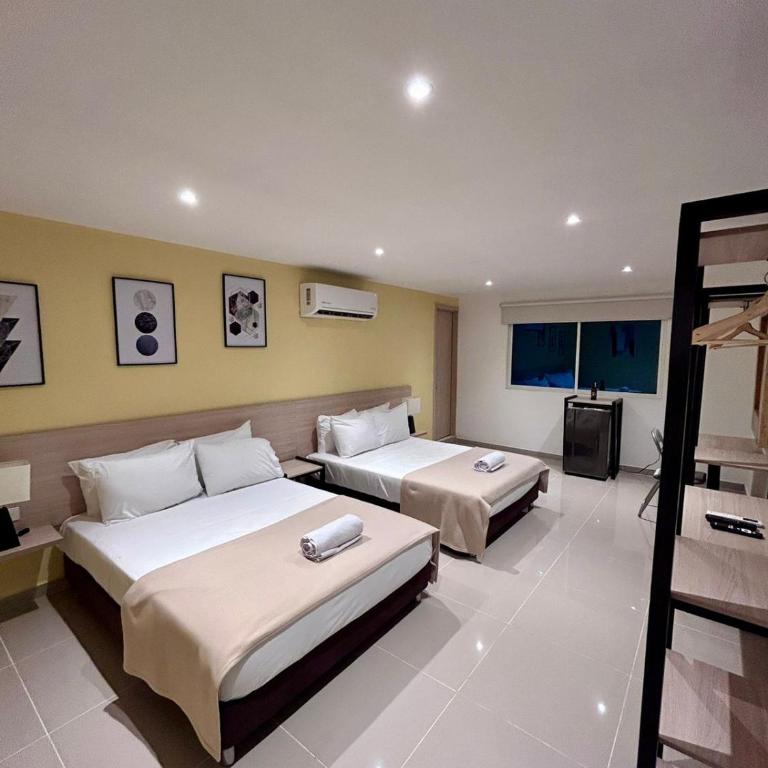 Hotel Sol Caribe Cartagena - Classic Quadruple Room - 3
