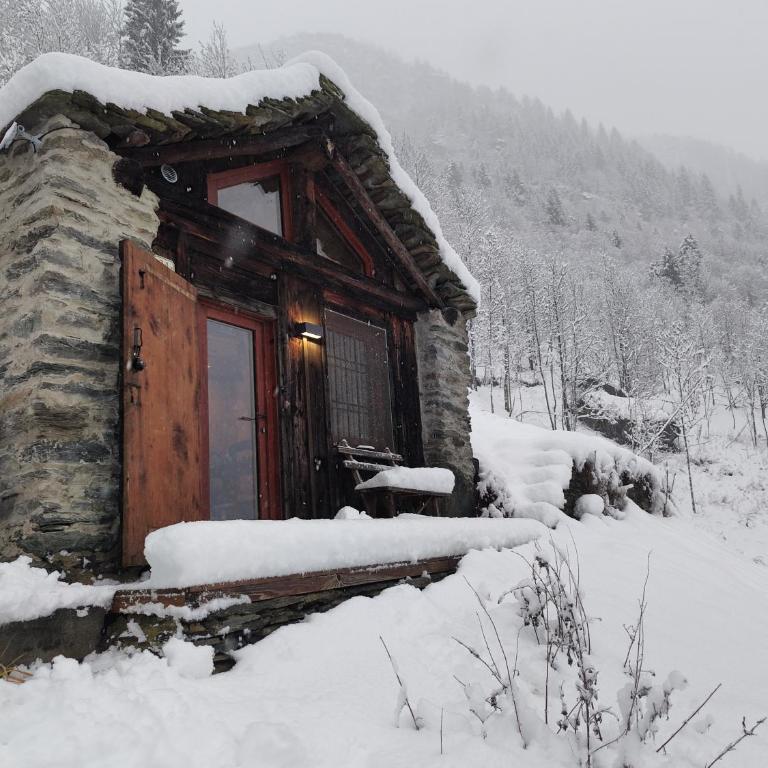 De Schoof, Mini-chalet walser avec une vue époustouflante - Chalet con 1 Camera da Letto - 4