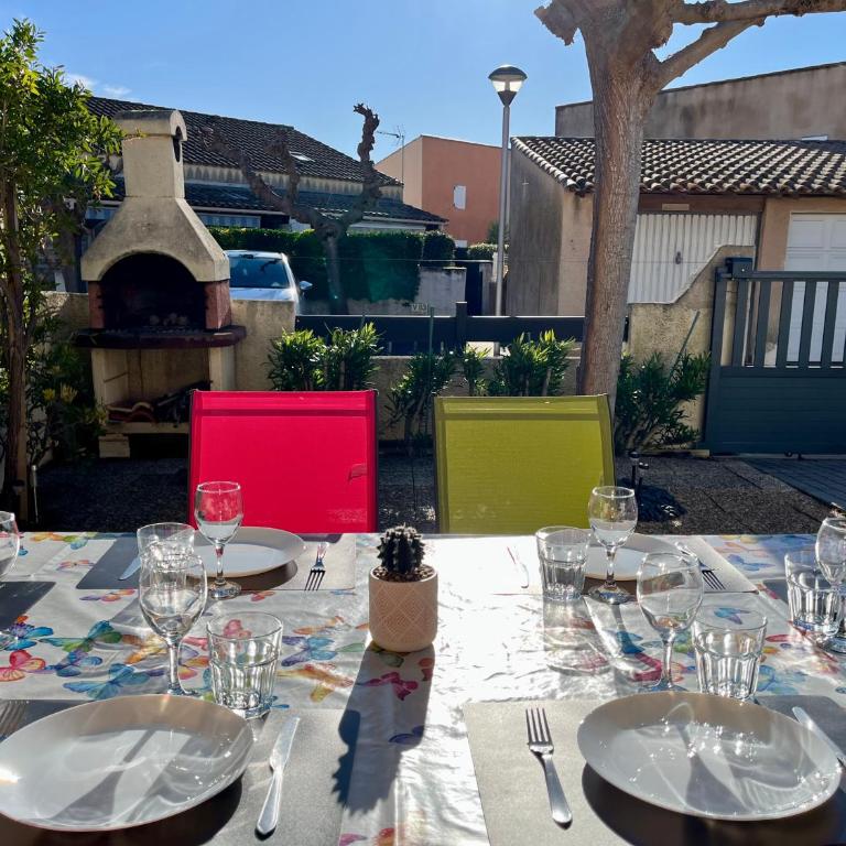 Maison Vias Relax 6 pers, clim, wifi, terrasse - Maison 3 Chambres - 19