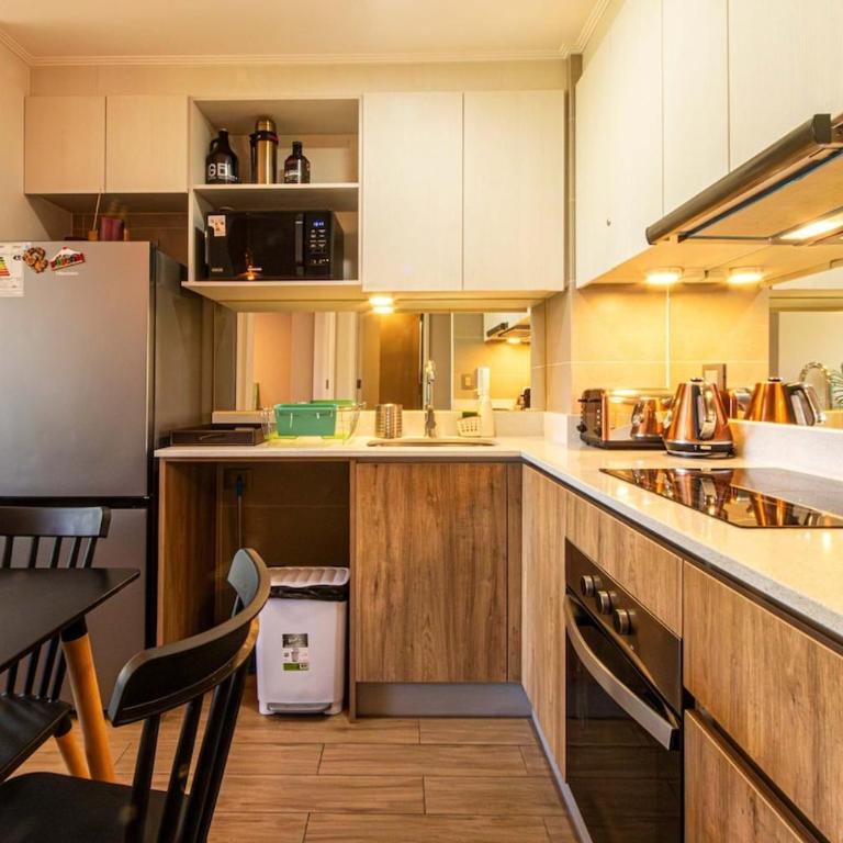 Pucón Nativo Apt with Balcony & Free Prkg - Two-Bedroom Apartment - 6