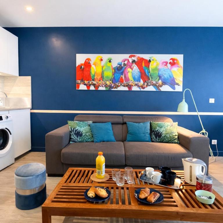 Parrots-Porte d'Orléans-Wifi by La clé des expos in Paris - Appartement 1 Chambre - 6