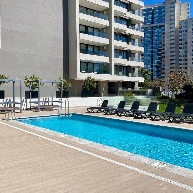 Bright Apartment in Costa Montemar - Apartment - 7