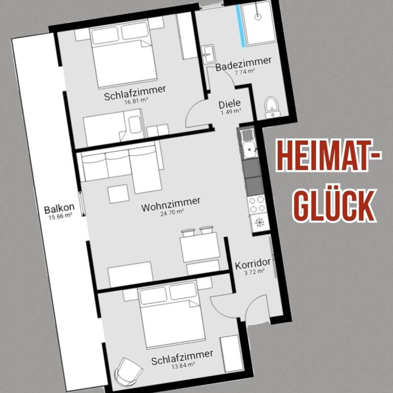 FeWo Beim Huber - Apartment mit 2 Schlafzimmern - 7