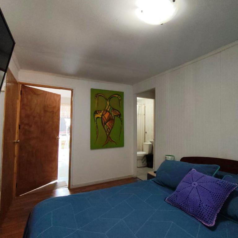 Cabaña con piscina 2 dormitorios San José de Maipo - One-Bedroom House - 12