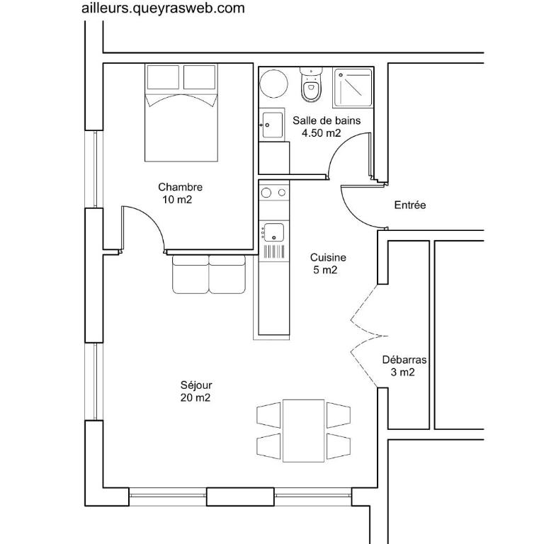 Ailleurs La Chalp à Saint-Véran - Appartement 1 Chambre - 15
