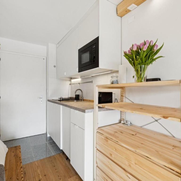 Central studio in Villars sur Ollon, Emeraude, for 3 only 100m to Bretaye ski train - Apartment mit 1 Schlafzimmer - 12