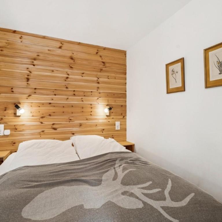 Central flat in Villars sur Ollon, Amethyste, for 4, with two double beds, balcony and 75m to ski-train - Apartment mit 1 Schlafzimmer - 12