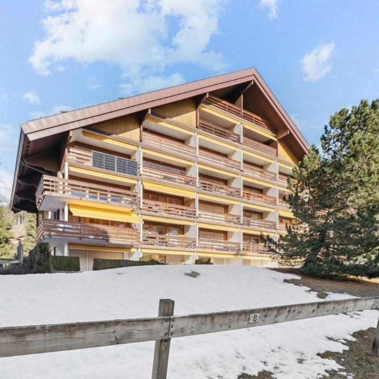 Central flat in Villars sur Ollon, Amethyste, for 4, with two double beds, balcony and 75m to ski-train - Apartment mit 1 Schlafzimmer - 17